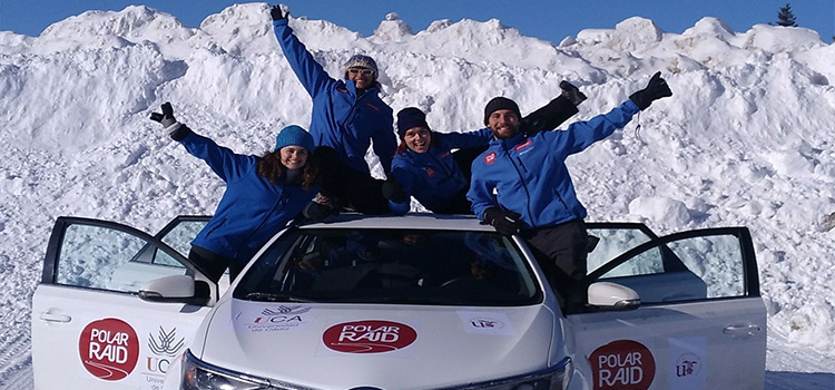 La Universidad de Cádiz participa en la VII expedición Polar Raid Laponia 2018