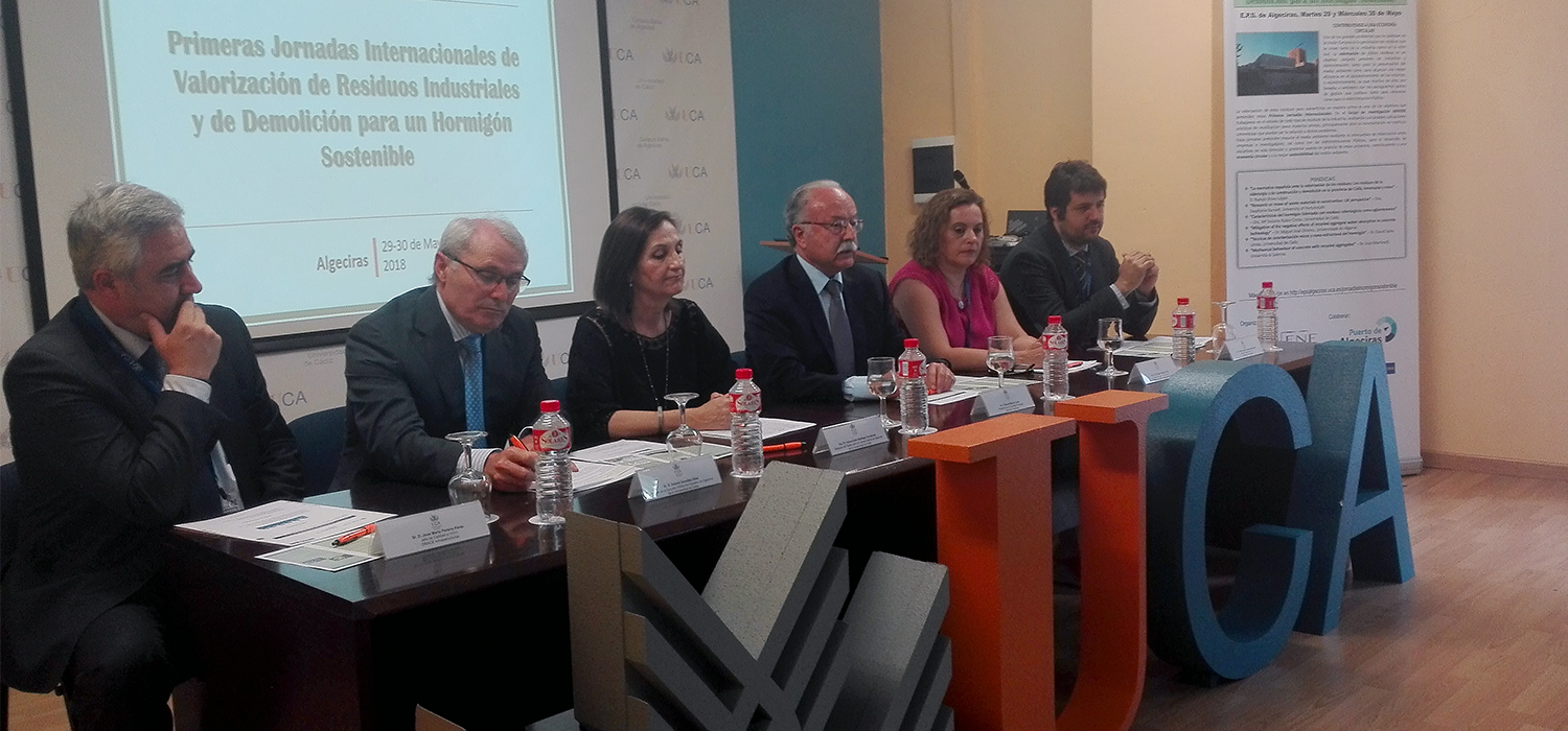 I Jornadas de Valorización de Residuos Industriales y de Demolición para un Hormigón Sostenible, hoy en la EPS de Algeciras
