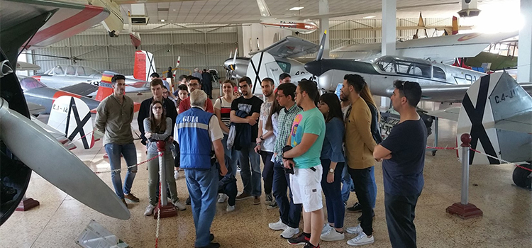 Alumnado de la ESI conocen el Museo de la Aeronáutica y la Astronáutica en Madrid
