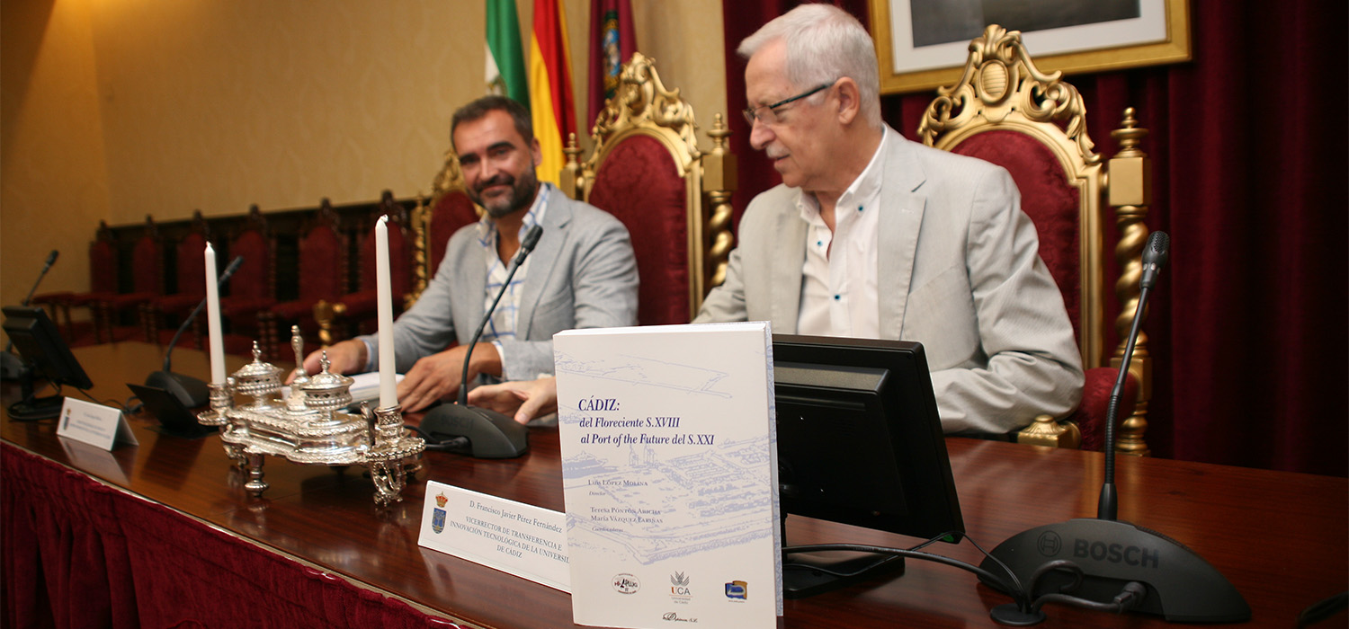 La UCA presenta la obra monográfica ‘Cádiz: del Floreciente S.XVIII al Port of the Future del S.XXI’