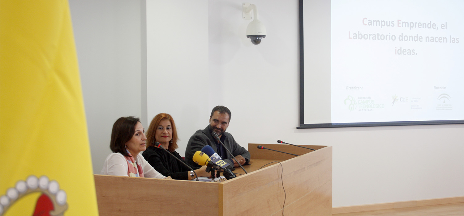 La UCA y la Fundación Campus Tecnológico de Algeciras presentan Campus Emprende