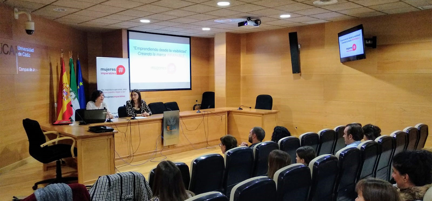 El Campus de Jerez acoge la conferencia ‘Emprendiendo desde la visibilidad’