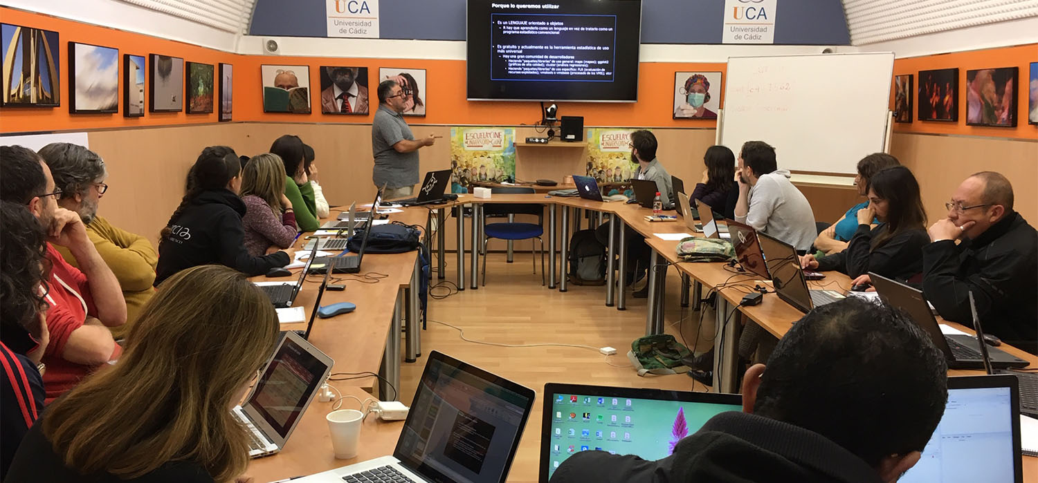 CEI·Mar acoge un curso del IEO sobre lenguaje de programación aplicado a ecología pesquera