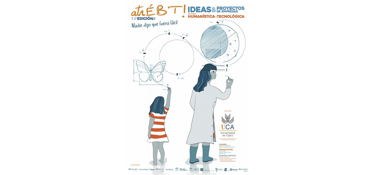 La UCA convoca la XIII edición del concurso de ideas y proyectos de empresa atrÉBT!