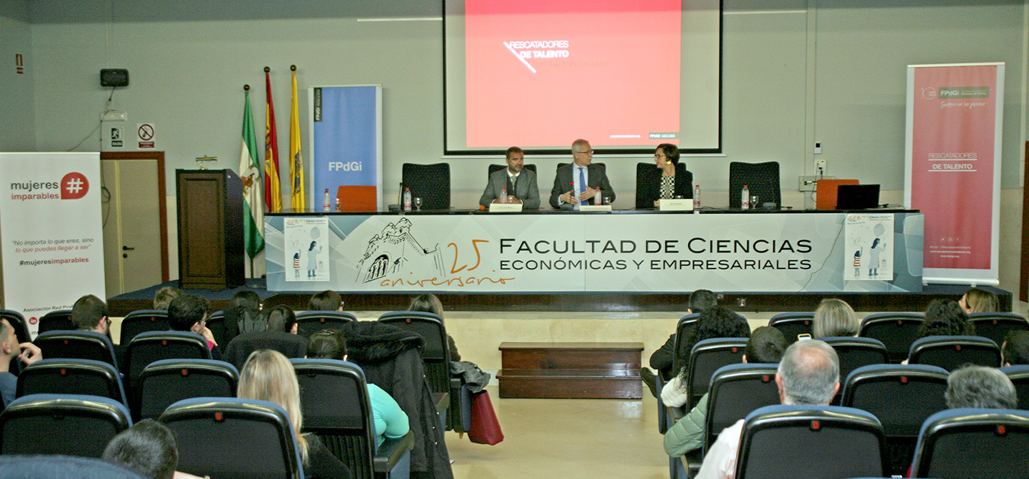 La Fundación Princesa de Girona junto a la UCA presenta en Andalucía el programa ‘Rescatadores de talento’