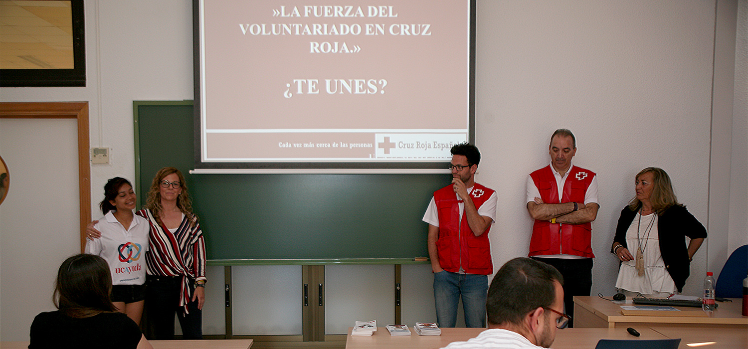 UCAYUDA celebra con Cruz Roja un taller informativo sobre actuación en equipo de respuesta inmediata para emergencias