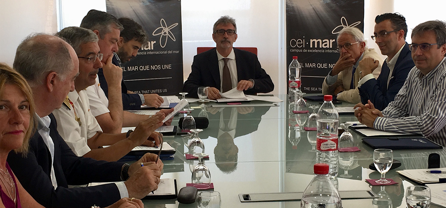 El rector de la Universidad de Cádiz Francisco Piniella, nuevo presidente de la Fundación CEI·Mar