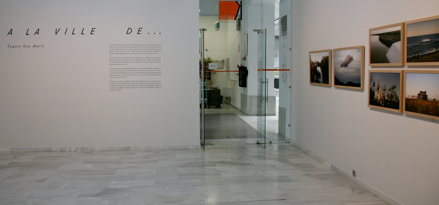 La sala Kursala acoge la exposición ‘À la ville de… Barcelona’ del fotógrafo Eugeni Gay