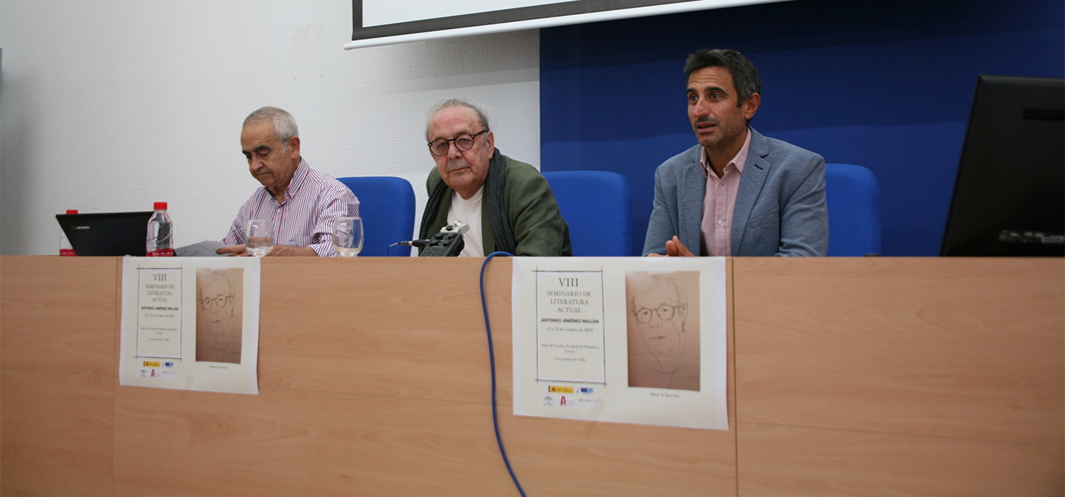 La UCA celebra el VIII Seminario de ‘Literatura Actual’, dedicado al poeta Antonio Jiménez Millán