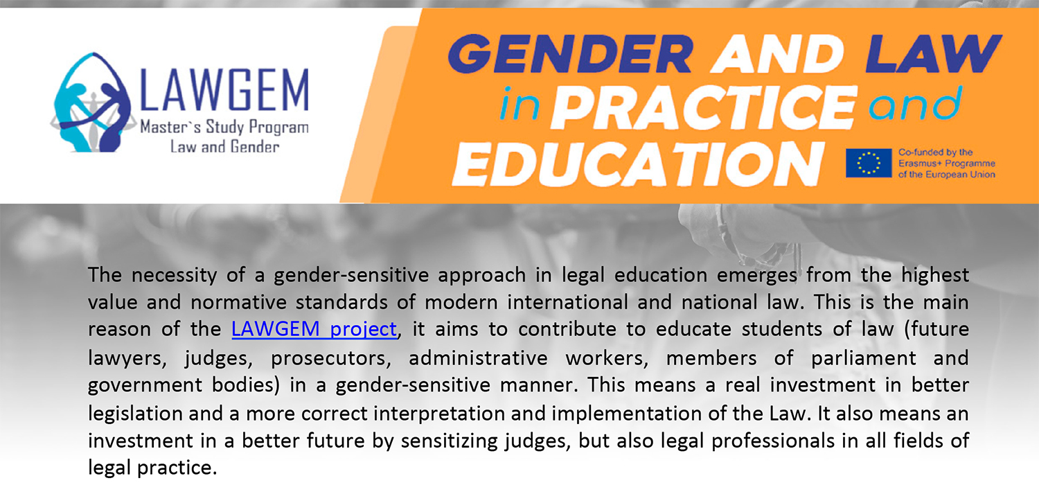 Congreso Internacional Gender and Law in Practice and Education 