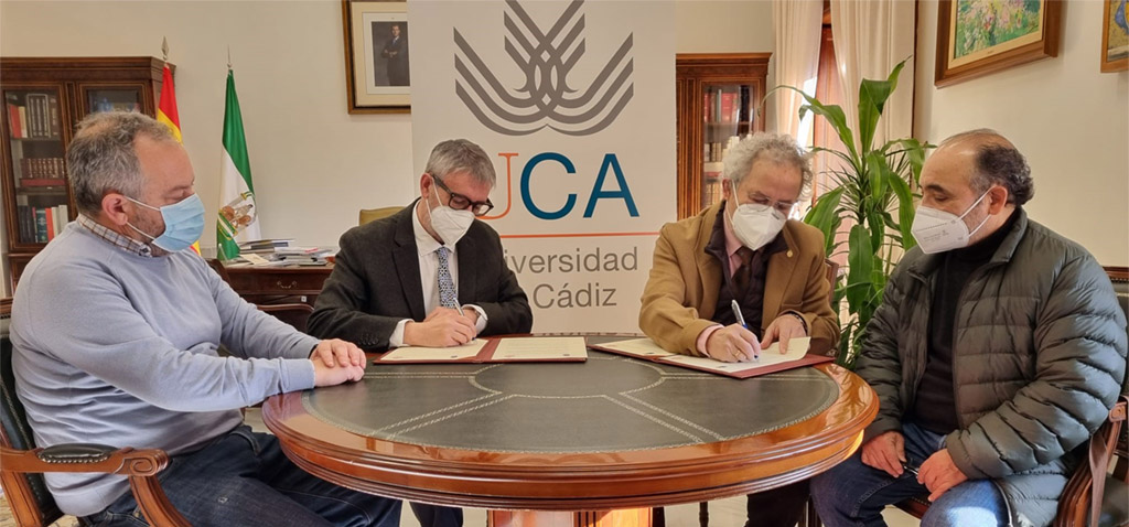 UCA y Real Academia Provincial de Bellas Artes de Cádiz firman un convenio general de colaboración