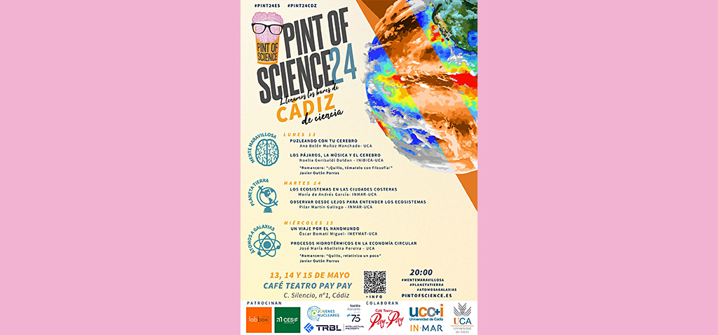 La UCA se suma a la iniciativa ‘Pint of Science’ con seis charlas divulgativas en el Café Teatro Pay-Pay de Cádiz