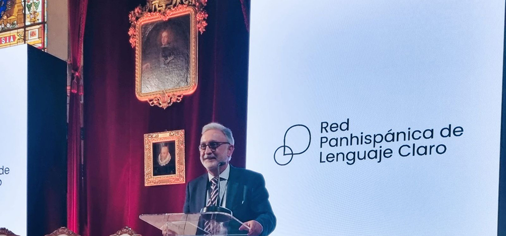 El profesor Manuel F. Romero participa en la I Convención de la Red Panhispánica de Lenguaje Claro de la RAE