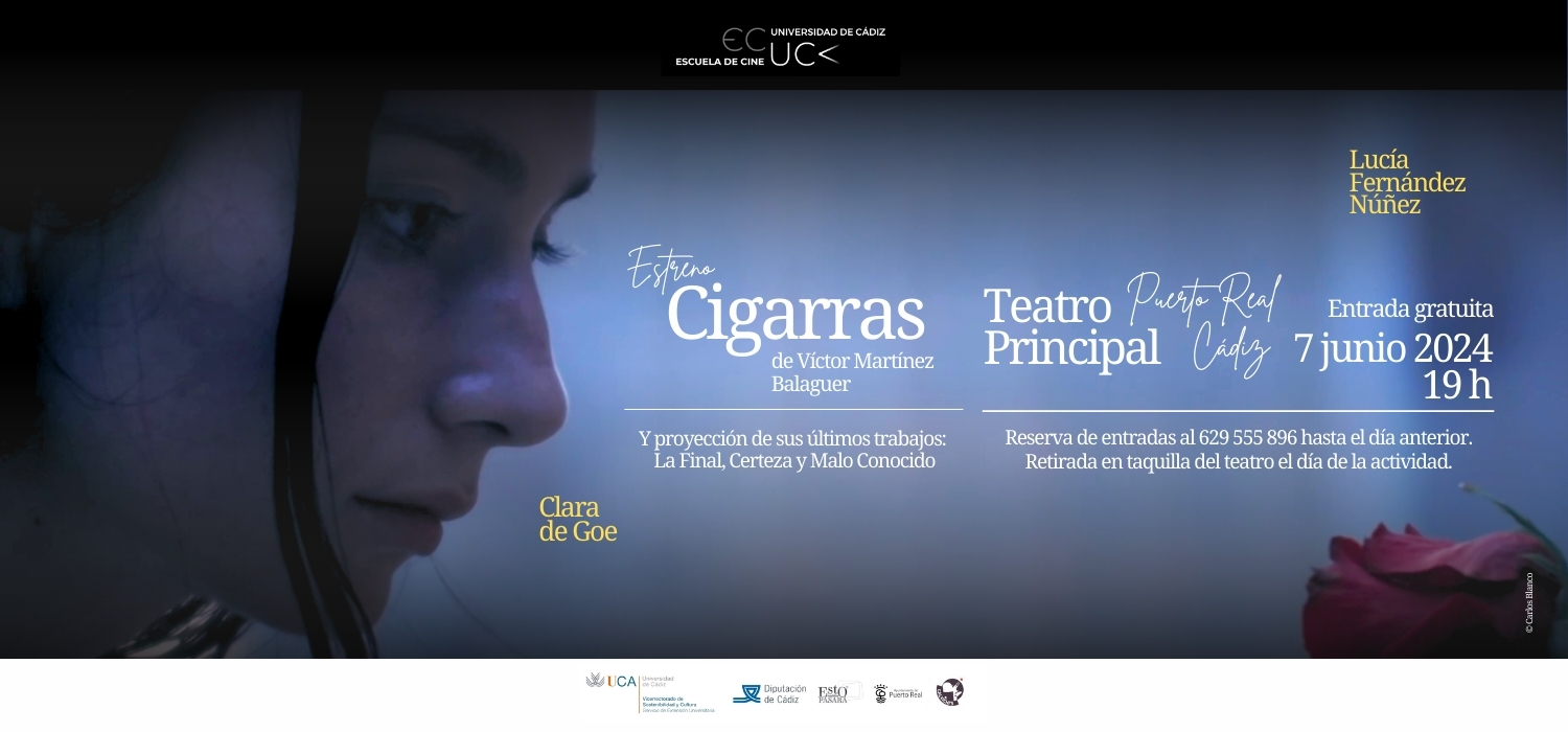 La Escuela de Cine de la Universidad de Cádiz estrena el corto ‘Cigarras’