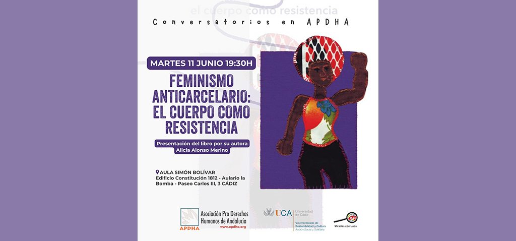 Alicia Alonso presenta ‘Feminismo anticarcelario: el cuerpo como resistencia’ en el Campus de Cádiz