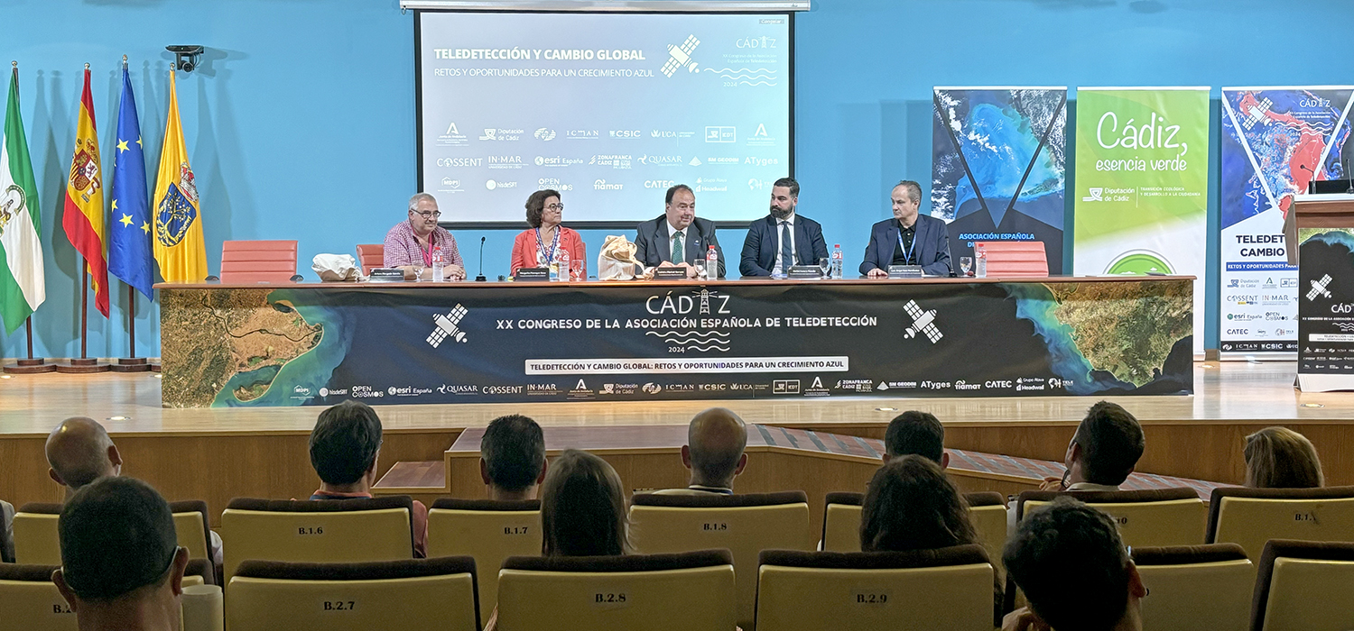 250 especialistas asisten al XX Congreso de la Asociación Española de Teledetección en la UCA