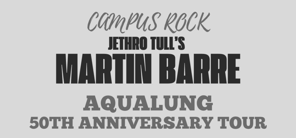 Jethro Tull’s Martin Barre en Campus Rock