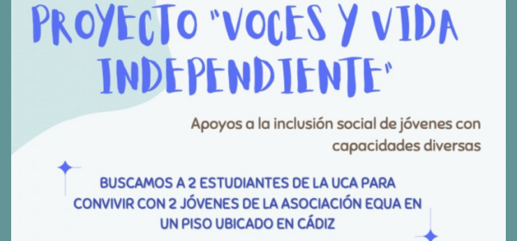 La UCA lanza el proyecto ‘Voces y Vida independiente’