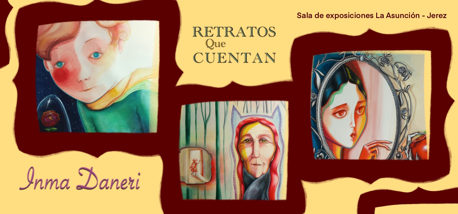 La exposición ‘Retratos que cuentan’ de Inma Danieri se puede visitar en el Campus de Jerez