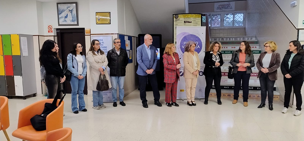 Subdelegación del Gobierno y UCA inauguran tres nuevos Puntos Violetas en el Campus Bahía de Algeciras