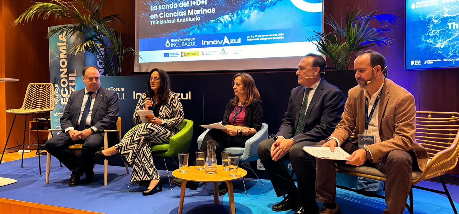 CEI·Mar presenta en  BZF-InnovAzul el Plan Complementario  en Ciencias Marinas de Andalucía