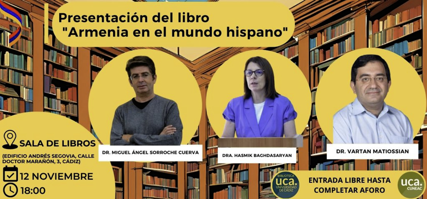 Presentación del libro ‘Armenia en el mundo hispánico’