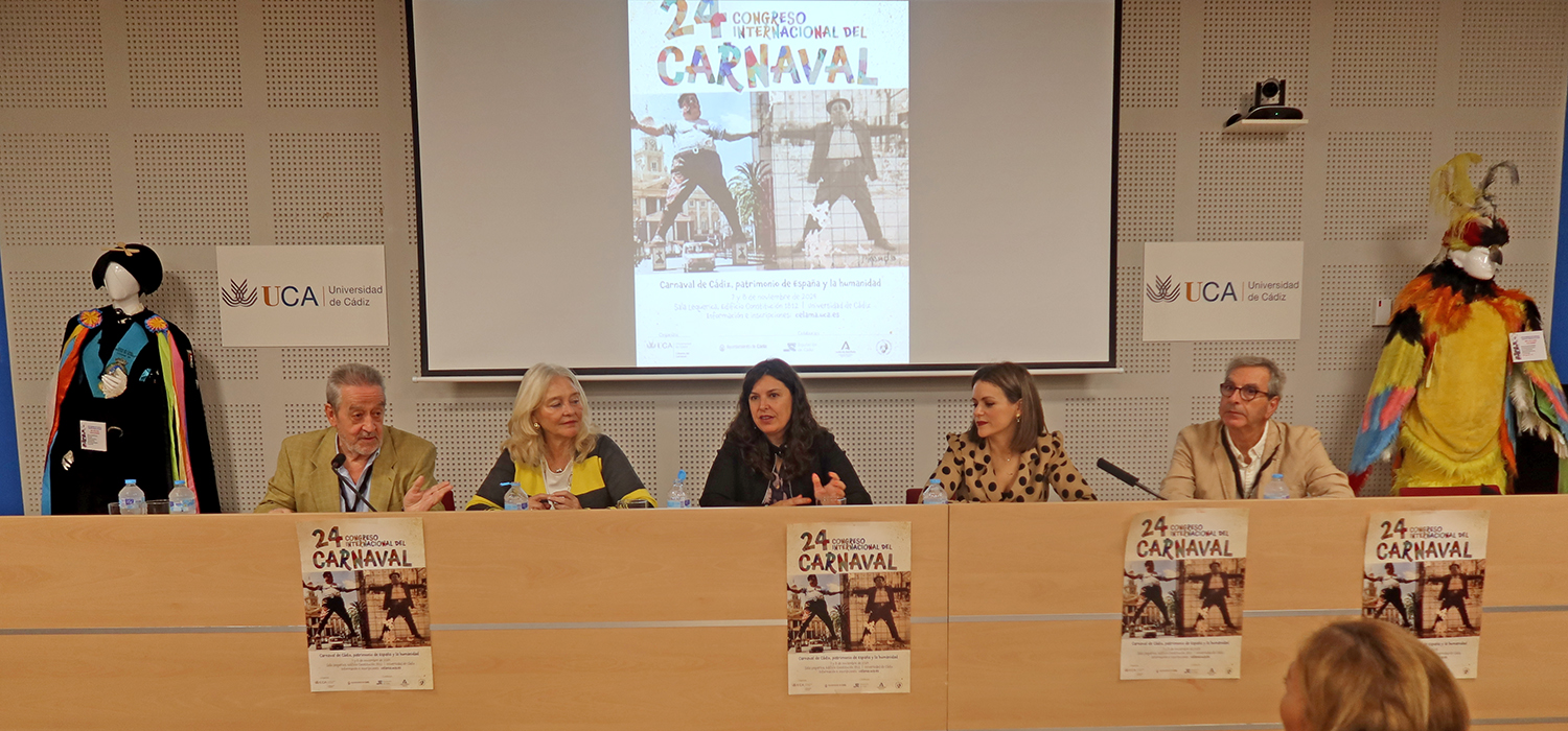 Comienza el 24º Congreso Internacional del Carnaval ‘Carnaval de Cádiz, patrimonio de España y la humanidad’