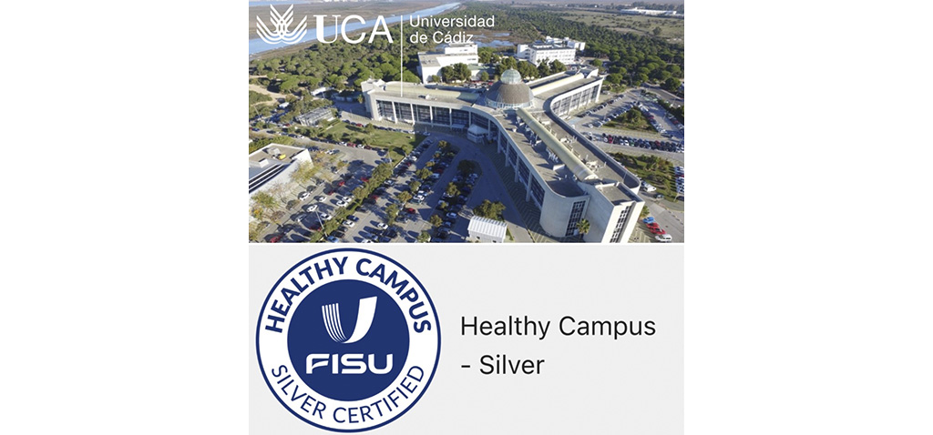 La Universidad de Cádiz avanza en el programa internacional ‘Healthy Campus’ obteniendo la acreditación de nivel ‘plata’