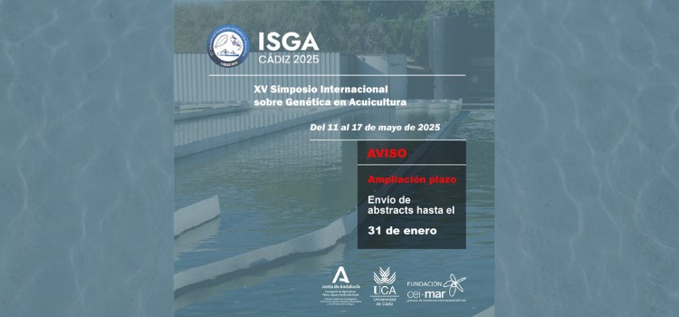 El plazo de envío de resúmenes para participar en el ISGA XV finaliza el próximo 31 de enero